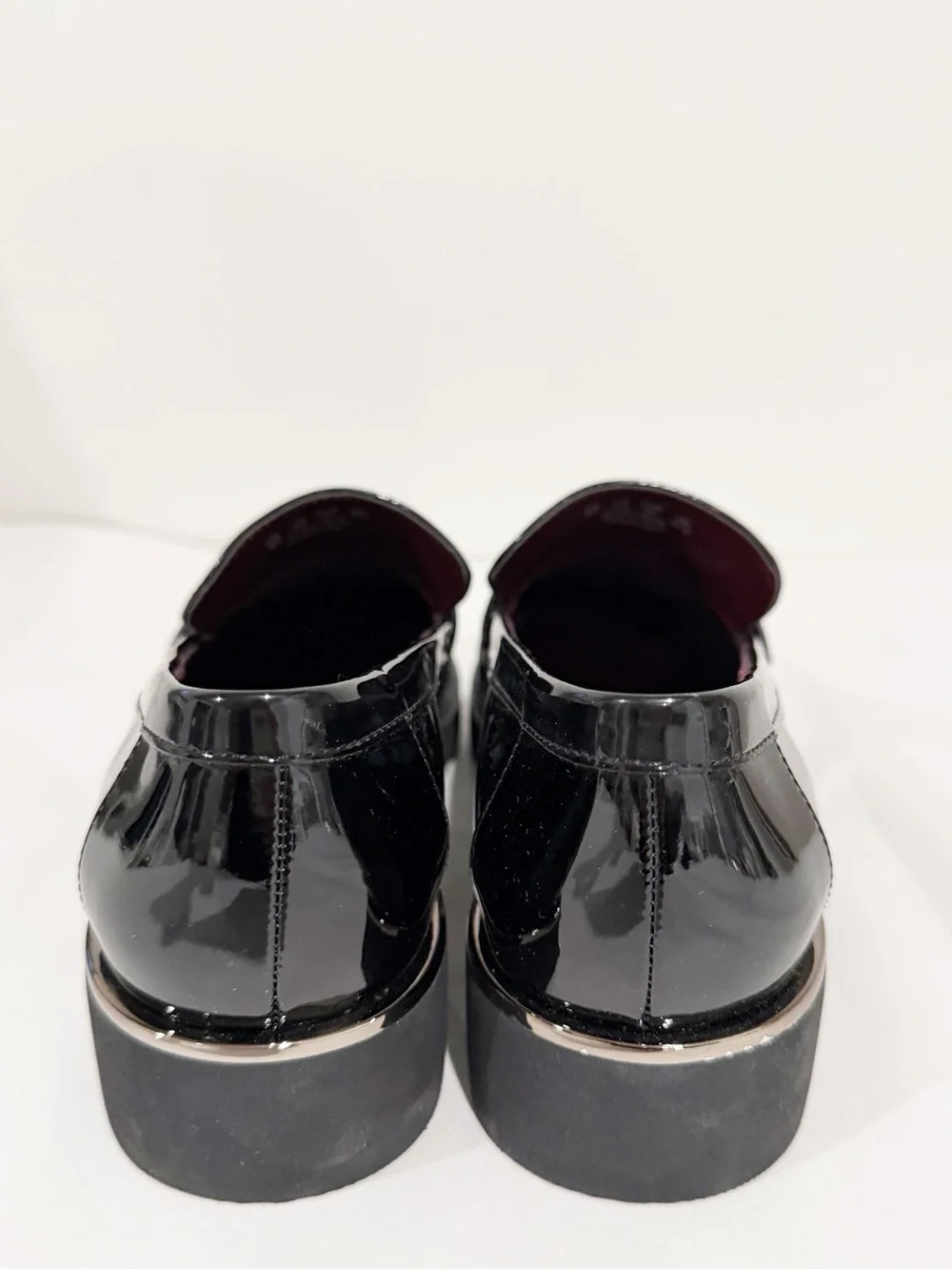 FRANCO SARTO Camrynn Loafer Lug Sole Black NEW Preppy Classic Size 9